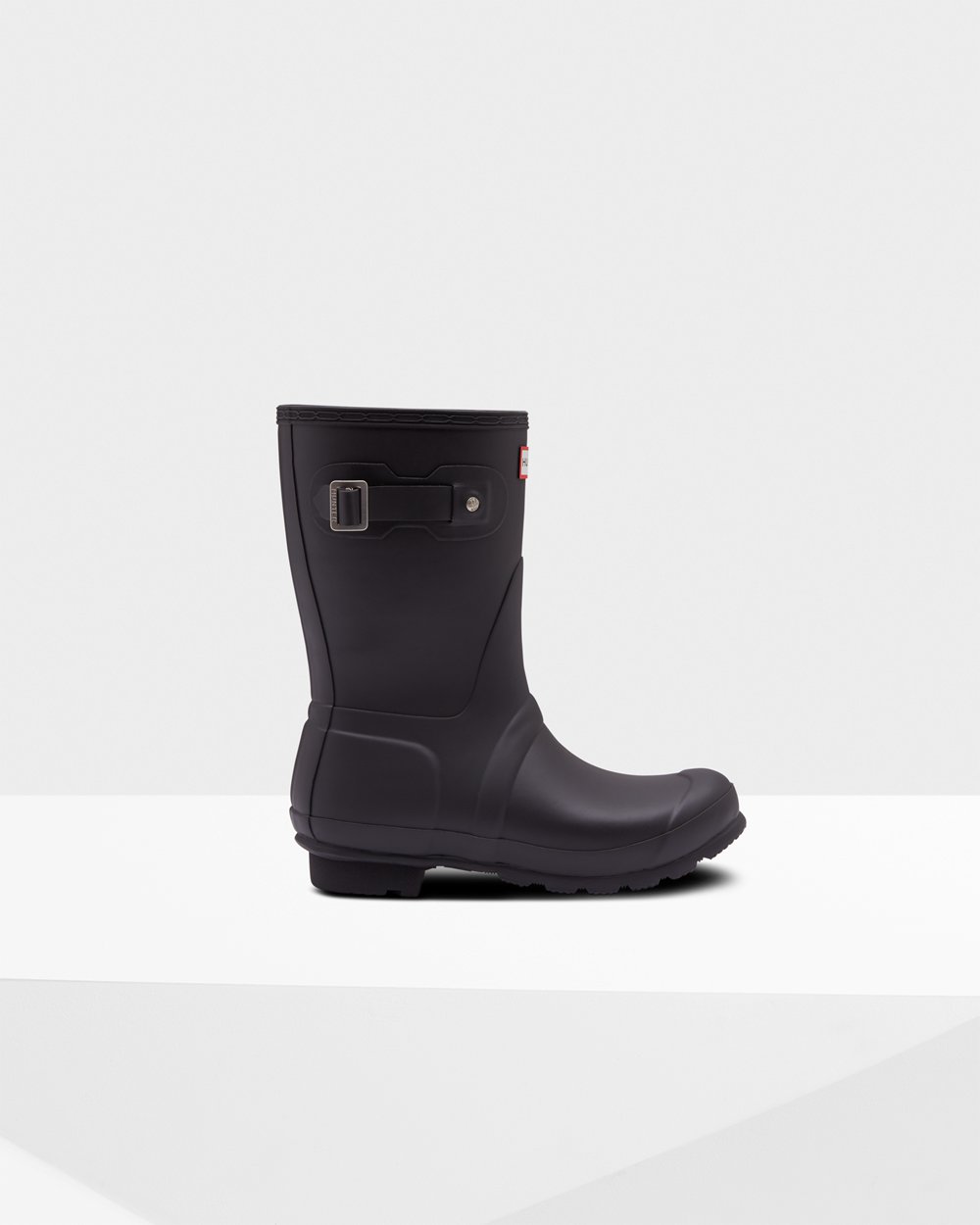 Botas De Cortas Hunter Mujer Original Insulated - Negras - Argentina 5623YAKJE